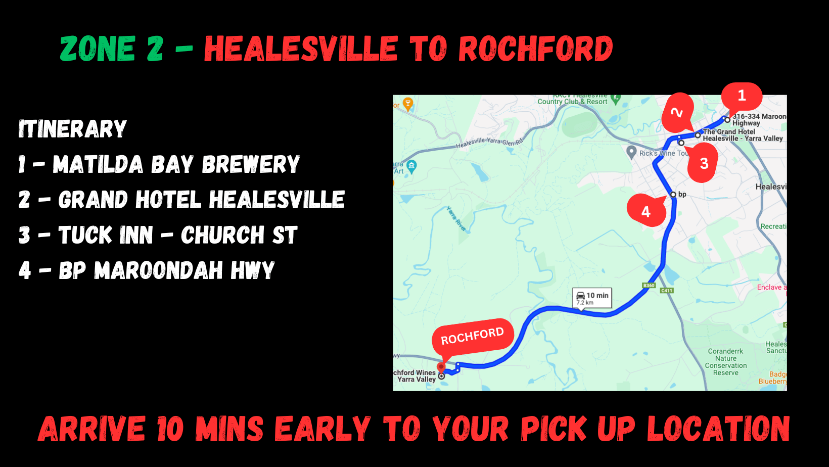 RHST 1 Healesville to Rochford