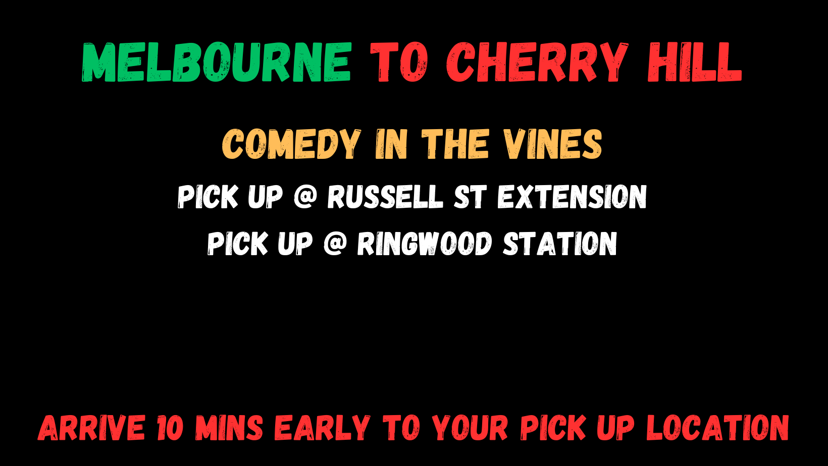 Melbourne to Cherry Hill Maps